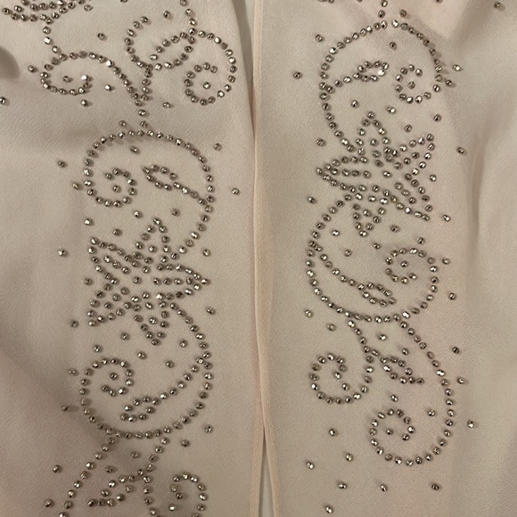 ♻️ R & M Richards Beaded Stars Pink Outerwear Jacket Blazer size 14 - Picture 6 of 9